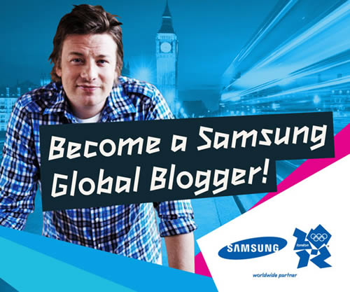 Samsung global blogger , ซัมซุง โกลบอล บล็อกเกอร์ , London Olympic 2012 , ลอนดอน โอลิมปิก 2012