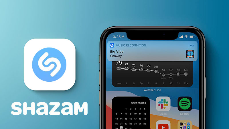 Shazam released a new update.  Widgets can now be added on iOS 14.