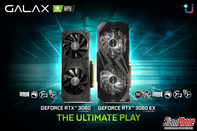 The GALAX GeForce RTX 3060 series is now available.