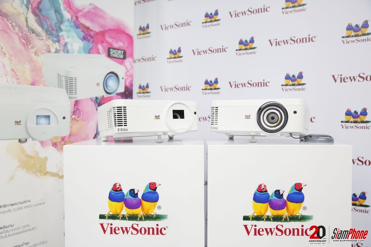 ViewSonicは、LS500WHEおよびLS550WHE定輝度LEDプロジェクターの3,000ルーメンを提供します。