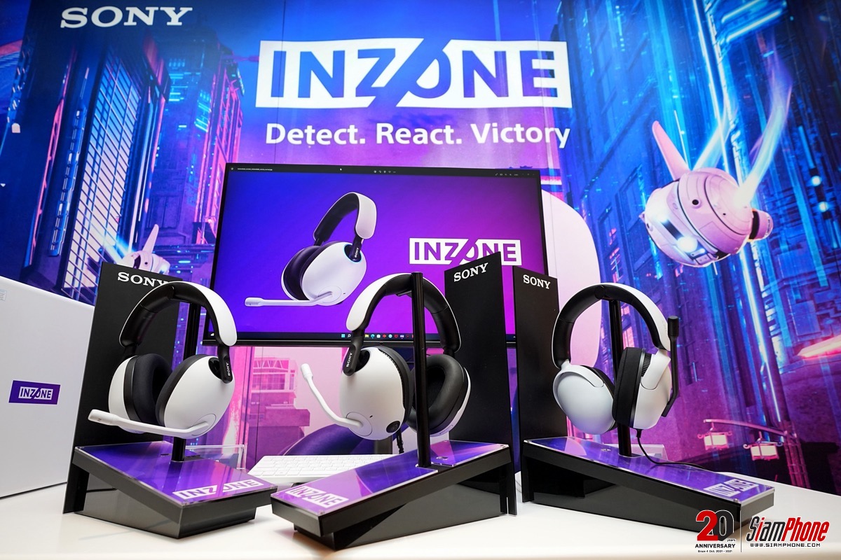 INZONE H9/H7 and H3 Wireless Gaming Headphones  With 360 Spatial Sound technology, you can play games continuously for a long time.