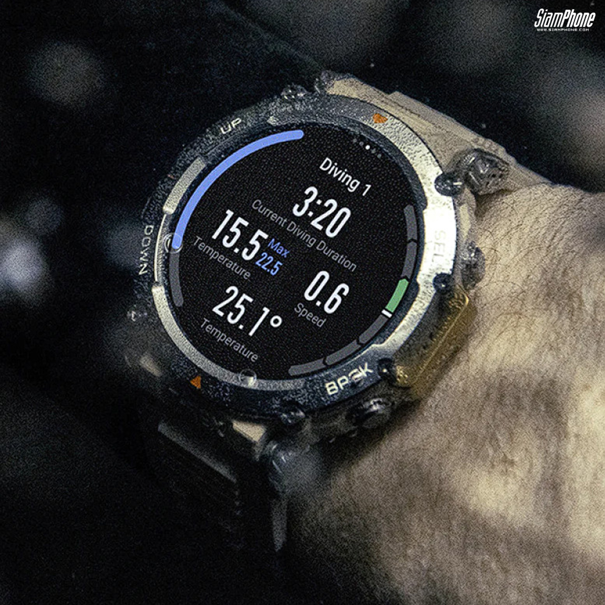 Amazfit T-Rex Ultra, tough and tough again  Freediving up to 30 meters deep