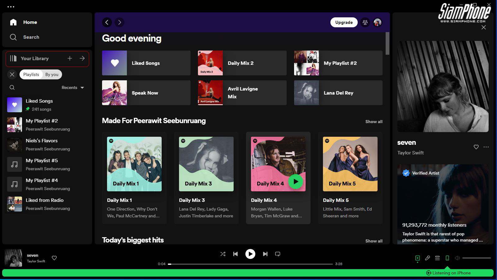 Spotify redesigns Home UI with three columns on Mac and PC