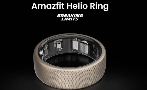 Amazfit Helio Ring แหวนอัจฉริยะ ติดตามสุขภาพของผู้สวมใส่ วัดระดับความเครียดได้