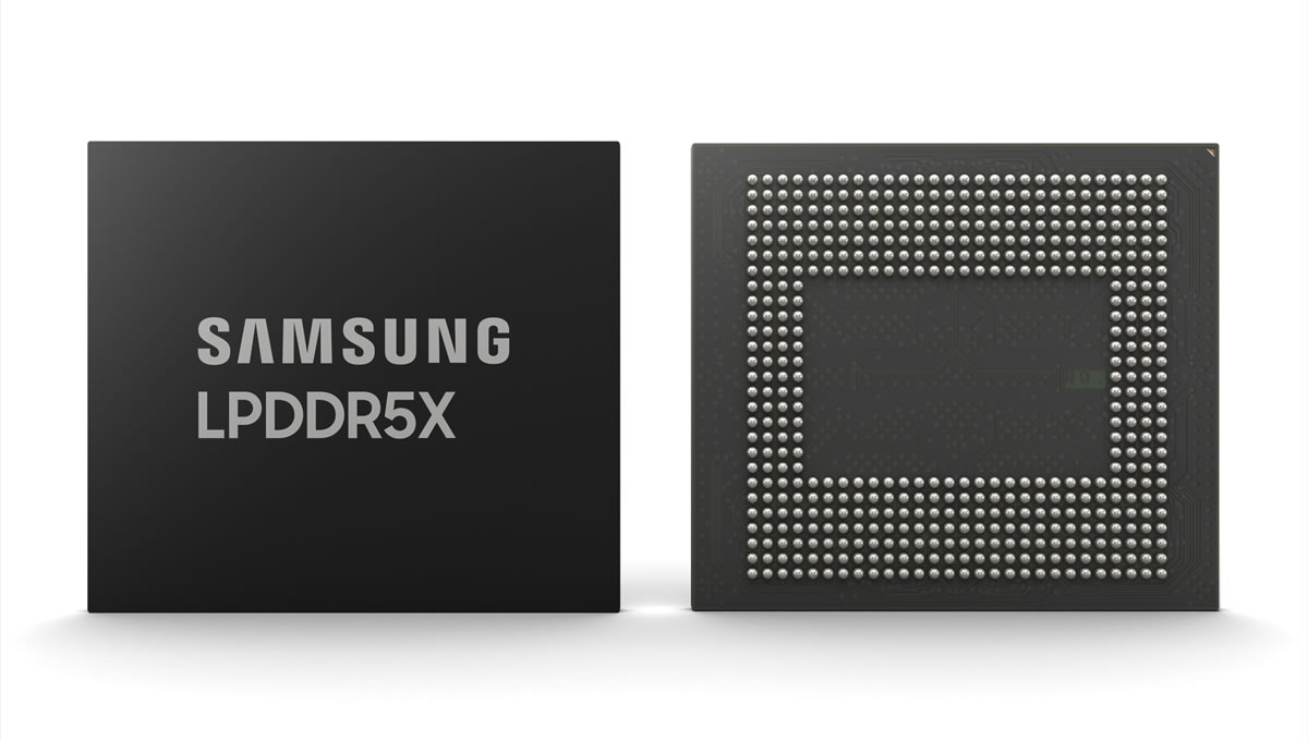 Samsung LPDDR5X RAM แรงทุบสถิติโลก 10.7Gbps เน้นใช้งานร่วมกับ AI เต็มรูปแบบ