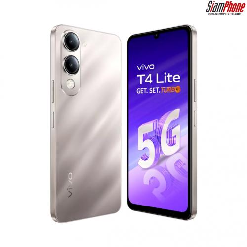 vivo T4 Lite 5G สมาร์ทโฟน 5G ราคาประหยัด หน้าจอ 6.74 นิ้ว 90Hz แบตฯ 6000mAh