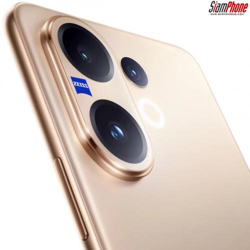 vivo V60 สมาร์ตโฟนกล้อง ZEISS ทั้งหน้าหลัง 50MP เพิ่มขนาดแบตเตอรี่เป็น 6500mAh