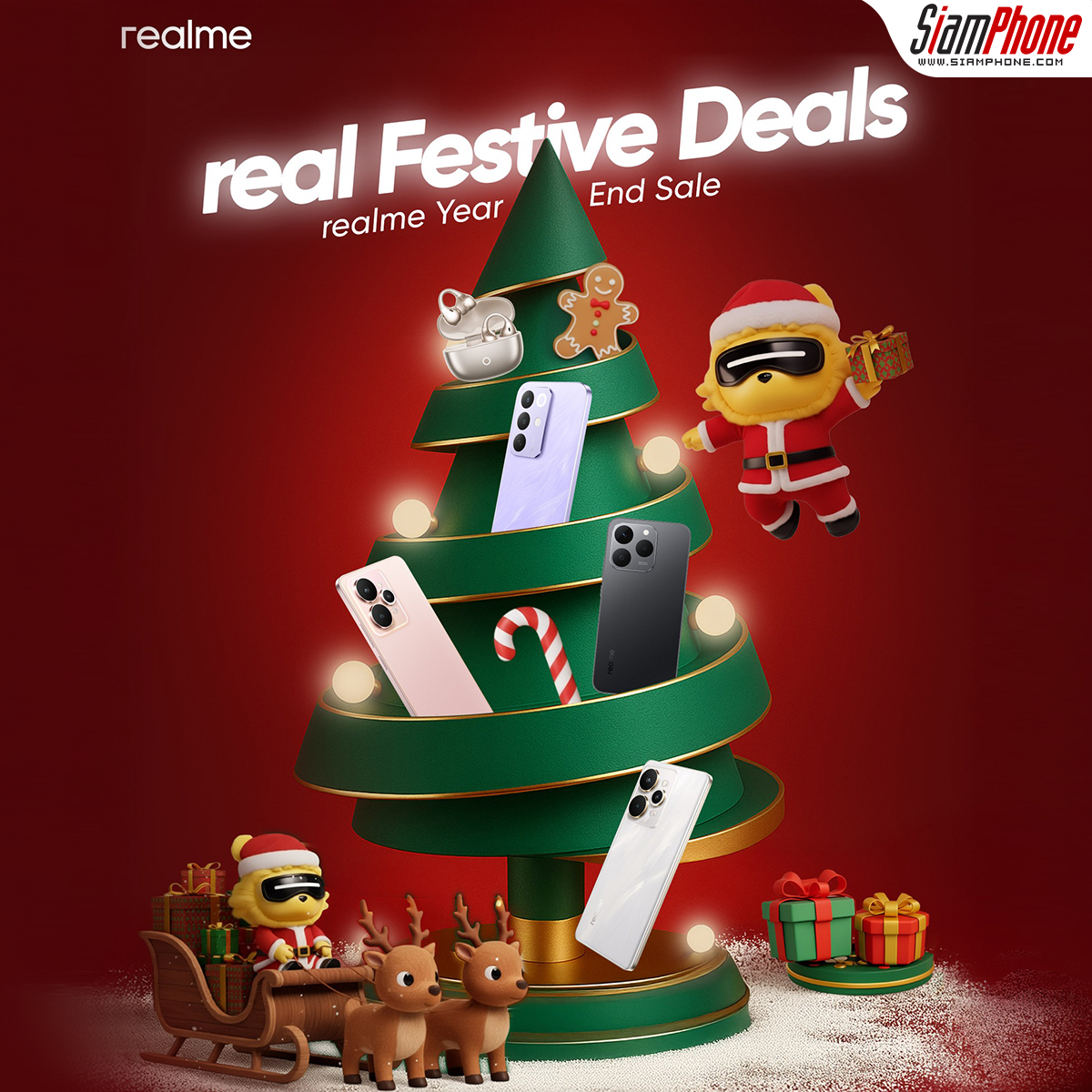 realme เปิดแคมเปญส่งท้ายปี real Festive Deals – Year End Sale จัดโปรแรงส่งท้ายปี