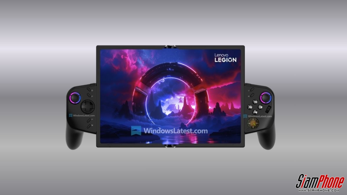 Lenovo Legion Go Fold Concept ปฏิวัติเครื่องเล่นเกมพกพาด้วยจอพับได้ 11.6 นิ้ว ผสานร่างเดสก์ท็อปใน...